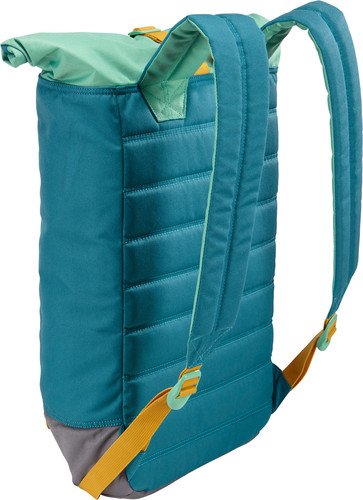 Case Logic LARI114HDN Larimer Rolltop Notebook Rucksack 35 6 cm  14 Zoll  mit Tablet-Fach Hudson