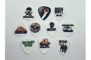 GREEN DAY Guitar Picks Set (10 picks/10 diferent designs)