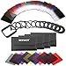 Price comparison product image Neewer 40-in-1 Square Graduated Full Color ND Filter Kit Compatible with Series Bundle for DSLR Cameras HD Glass and Aluminum Frame Adapter Ring Filter Holder and Lens Hood Included