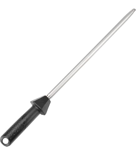 Fusil Aiguiseur ZWILLING 20 Cm - Manche Synthétique Noir Pour Couteaux De Cuisine