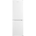 Cookology CFF174WH Static 174 Litre Freestanding Fridge Freezer, Adjustable Temperature Control, Shelves and Legs, Reversible Doors, Efficient LED Light, 4 Star Freezer Rating - in White