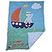 BABY BOYS SAILOR AT SEA NURSERY COT QUILT