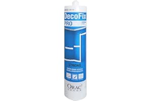ORAC DECOR FDP500 adhesivo de instalación fuerte para interiores y habitaciones no húmedas, 310ml