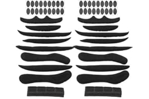 KEENSO 2 set Kit di Imbottiture per Casco da Bicicletta, Imbottitura in Schiuma del Casco SK-202, Universale Fodera in Spugna del Casco per Bicicletta