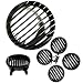 AllExtreme Heavy Metal Headlight Grill,Indicator Grill set and Tail Light Grill Combo For Bajaj Avenger 150cc-(Black) RS.540.00