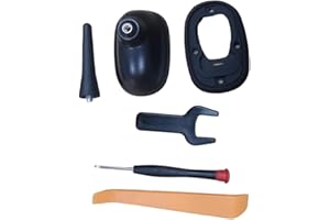 BABOMINIMER Kit di montaggio antenna per Mini Clubman R55 R56, base di montaggio 65203442105, base + rondella + antenna + chiave a vite, 7 pezzi