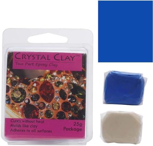 Crystal Clay 2-Part Epoxy Clay Kit 'Primary Blue' 25 Grams