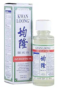 Kwan Loong Medicated Oil for Fast Pain Relief (57 ml, Family Size)