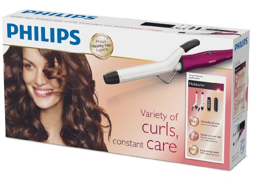Philips Multi Lockenstab-Set (4-in-1) HP8696/00, 20 Watt, pink-weiß - 10