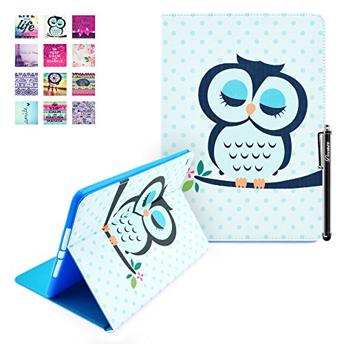 iPad Mini 4 hülle, iPad Mini 4 Cover, Deenor Sleep Owl Flip Case PU Leather Cover Stand schutzhülle hülle fürApple iPad Mini 4. Sleep owls