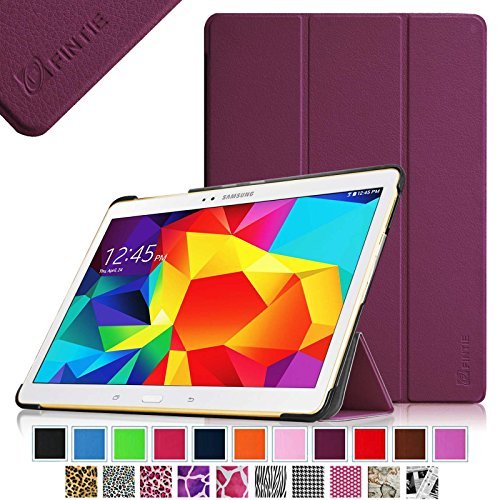 Fintie Samsung Galaxy Tab S 10.5 (10.5-Inch) Smart Shell Case - Ultra Slim Lightweight Stand Cover with Auto Sleep/Wake Feature, Purple