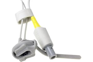 ‎PULOX Pulox Externer SpO2-Fingersensor "Infant" inkl. Anschlusskabel für Pulox PO-650B, Silikonschlaufe für Neugeborene und Kinder