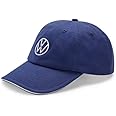 Volkswagen 000084300AT530 Baseball Cap Blue with VW Logo