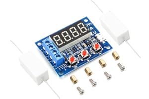 ElectroWorldFR ZB2L3 Testeur de Batterie pour Cell 18650 Lithium-ION, Plomb-Acide avec LED Affichage, analyseur de décharge, de capacité