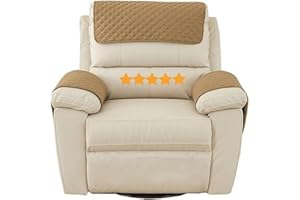 ILIEMAO Funda para reposacabezas para muebles，Antideslizante Cubierta del Brazo sofá, silla reclinable Brazo protector，cabeza funda protectora de sofá，Fundas de sillón Cubiertas de protección Moderno ( Color