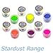 Produktbild Rainbow Dust nicht giftig Kuchen Glitzer – Stardust Set von 6