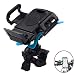 Produktbild Handyhalterung Fahrrad - VOYAGE Smartphone Anti-Shake Fahrradhalterung Handy-Halter Verstellbar Mit 360 Drehen - für iPhone 7 6S/6S Plus 6/6Plus 5S/4S Samsung Galaxy S5/S4/S3 und GPS-Gerät (Universal)