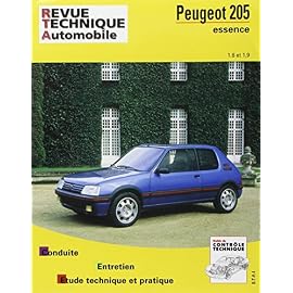 Rta PEUGEOT 205 essence 1.6 et 1.9