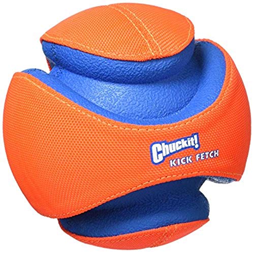 Chuckit! 251201 Kick Fetch Balón de Fútbol para Perros, L