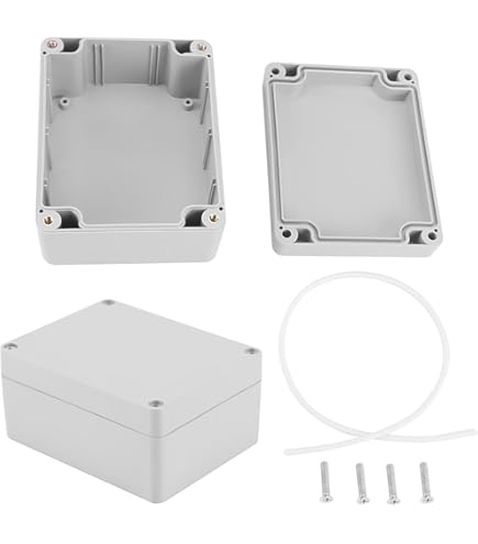 Elektrische aansluitdoos, IP65 waterdicht, met vergrendeling, ABS-behuizing, voor zware omstandigheden, voor industriële toepassingen binnenshuis, 190 x 140 x 290 mm Elektrische aansluitdoos, IP65 waterdicht, met vergrendeling, ABS-behuizing, voor zware omstandigheden, voor industriële toepassingen binnenshuis, 190 x 140 x 290 mm