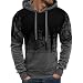 Produktbild Herren Kapuzenpullover PersöNlichkeit Briefdruck Casual Herrenhemd (M-2Xl) Multi-Color Optional Grey XXL