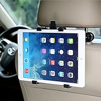 Tablet/Ipad Halterung für die Kopfstütze im Auto, für Ipad und Samsung Galaxy Tablets von 8 bis 11 Zoll, Halter im KFZ, mit 360 Grad-Rotation.