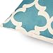 Top Finel Canvas Cotton Linen Throws Pillows Covers Cushions for Sofa Set of 4, 18x18 Inch, Teal