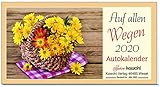Auf allen Wegen 2020: Autokalender zum Nachfüllen by