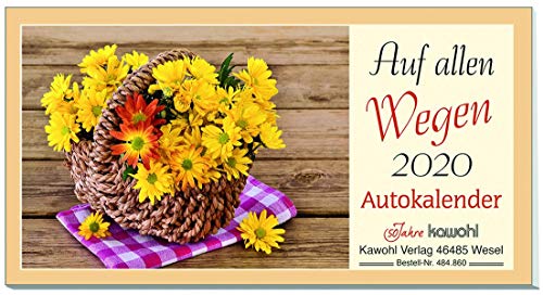 Auf allen Wegen 2020: Autokalender zum Nachfüllen