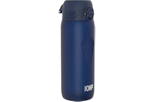 ion8 Botellas de Agua, a Prueba de Fugas, Fácil de Abrir, Cierre Seguro, Apta para Lavavajillas, Libre de BPA, Tapa Higiénica Abatible, Asa de Transporte, Fácil Limpieza