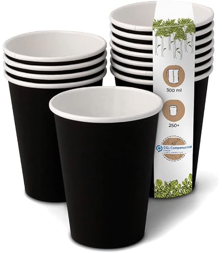 Couvercles Papier Pour Gobelets Café - Ø 80 Mm - Biodégradable, Compostable - Lot De 50