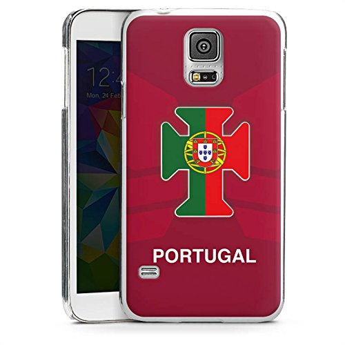 Samsung Galaxy S5 Hülle Case Handyhülle Portugal EM Trikot Fußball Europameisterschaft