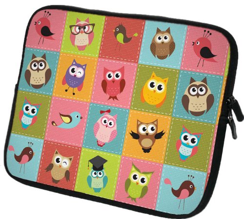 6 Zoll eBook-Reader (z.B. Amazon Kindle Paperwhite / Voyage / Oasis, Tolino Shine 2HD / Vision 3 HD, Kobo Glo HD / Aura, Icarus Ilumina HD, PocketBook Basic 2, Sony PRS-T3) Schutzhülle - sehr hochwertige & edel verarbeitete eReader Tasche aus wasserfesten Neopren mit eingenähter Doppelnaht, premium Reißverschluss und aufwendigen Designeraufdruck! Die Hülle eignet sich für eBook diverser Hersteller bis 165x120mm ( zirka 5,8“ bis 6,3“ ) 240