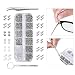 Produktbild 1100pcs 4 in 1 Schrauben Mutter Sortiment mit Werkzeug-Set für Brillenpads, Brille, verstellbar Schraube Set