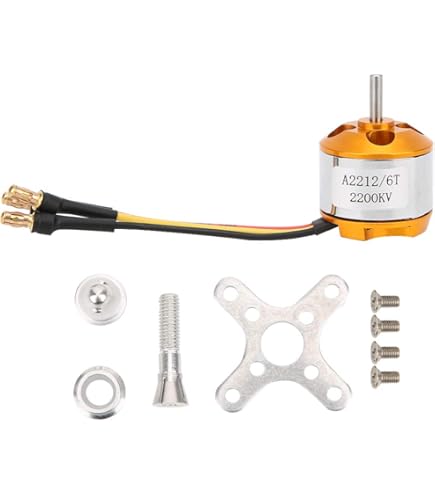 QUARKZMAN RC Luftschrauben 4er Pack - 2 Schaufelblätter 9x4.5 Grau Mit Adapterringen Für Elektroflugzeuge