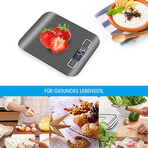 Digitale-Kchenwaage-DEEPOW-Digitalwaage-Kche-Electronische-Waage-Kchenwaage-Briefwaage-Hohe-Przision-auf-bis-zu-1g-5kg-Maximalgewicht-mit-Tara-Funktion-6-Wiegeeinheiten-g-kg-ib-oz-ml-milch-ml-und-LCD-