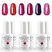 Soak Off UV Led Gel Nail Polish Kit Set - Gellen Long Lasting Gel Varnish,DIY Nail Art Kits,,24-Hour Customer Support,30-Day Money Back Guaranteed,3-Year Warranty