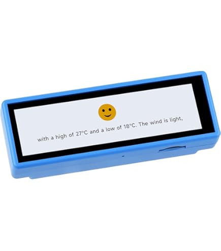 Waveshare ESP32 S3 Touch LCD 3.49, ESP32 S3 High Performance Development Board With 3.49" IPS Capacitive Touch Display, 172x640Pixel, With ESP32 S3R8 Dual Core Processor, Case A Version, Without Batt