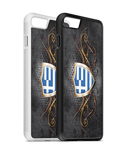 iPhone Griechenland Athen 2 SILIKON Flipcase Tasche Hülle Case Cover Schutz Handy iPhone 6 Schwarz