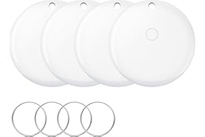 iVANKY Tarjeta de Seguimiento de Billetera (Paquete de 4 Etiquetas Redondas)