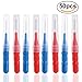 Produktbild ueetek 50pcs 2.5 mm mündliche Kieferorthopädie Dental Zahnstocher Interdentalbürste zwischen den Zähnen der Bürste Kit