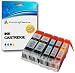 Produktbild 5 Druckerpatronen für Canon BJC-3000 BJC-6000 BJC-6100 BJC-6200 BJC-6500 I550 I560 iP3000 iP4000 iP5000 MP700 MP730 MP780 S450 S520 S600 S750 | kompatibel zu BCI-3eBK BCI-6C BCI-6M BCI-6Y