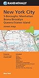  Rand McNally New York City 5 Boroughs, New York Street Map: Manhattan/Bronx/Brooklyn/Queens/Staten Island