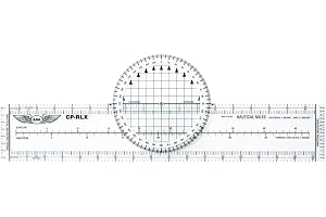 ASA Rotating Flight Navigation Plotter (Lexan) - Aviation