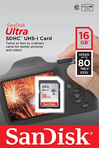SanDisk Ultra SDHC 16GB bis zu 80 MB/Sek, Class 10 Speicherkarte [Amazon Frustfreie Verpackung] - 5