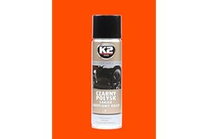 ‎K2 K2 Acryllack schwarz, glänzend, schnell trocken, Autolack, Lackspray, Schwarzlack 500ml