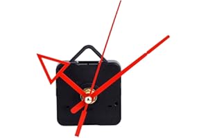 yufana Movimento al Quarzo,Fai Da Te Kit Motore Orologio Sostituzione dell'Orologio dell'Albero Lungo (Rosso)