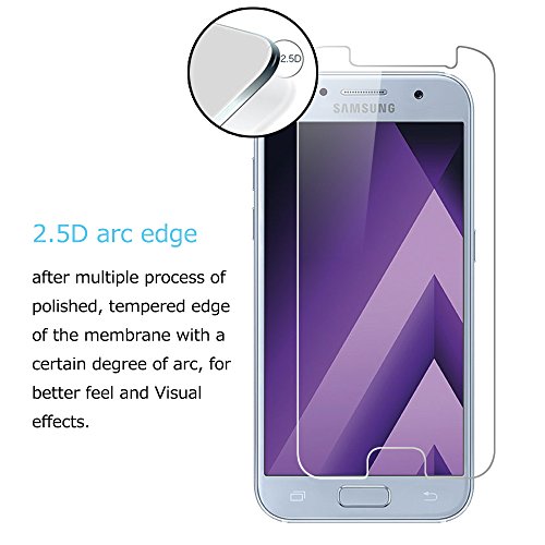 VIFLYKOO Samsung Galaxy A5 2017 Protector de Pantalla de Cristal Templado 2-Pack Dureza 9H Vidrio Templado 0 26mm Tempered Glass Screen Protector para Samsung Galaxy A5 2017 Flim Protection reviews VIFLYKOO Samsung Galaxy A5 2017 Protector de Pantalla de Cristal Templado 2-Pack Dureza 9H Vidrio Templado 0 26mm Tempered Glass Screen Protector para Samsung Galaxy A5 2017 Flim Protection
