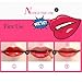 Travelmall 6Pcs Womens Easy Peel Off Long Lasting Makeup Tatto Lip Gloss Lipstick Waterproof Tear Pull Lipstick and 1Pcs lip brush