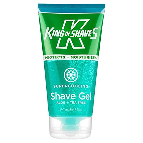 King of Shaves Supercooling Shave Gel with Aloe & Tea Tree 150ml